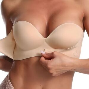O2 strapless beige size:36